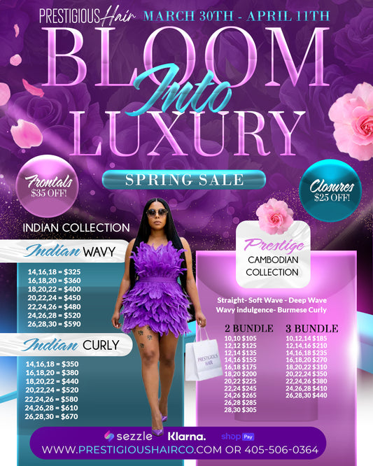 Bloom Into Luxury Spring Sale- Indian Collection